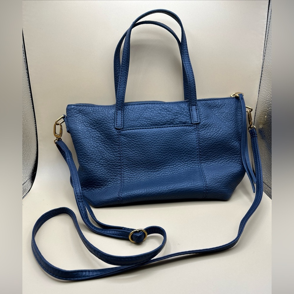 Hobo International Blue 100% Genuine Leather Crossbody Purse